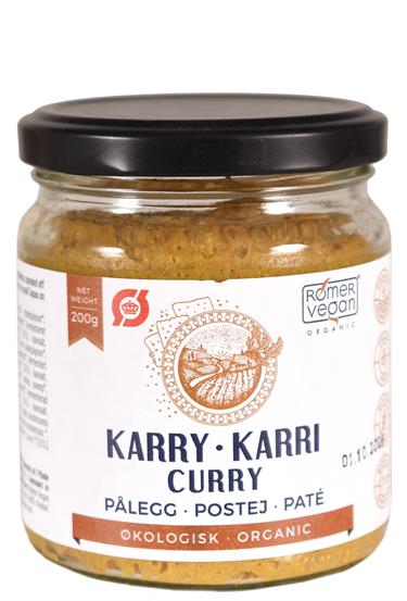 Karry Postej, 200 g Økologisk GLF VEG